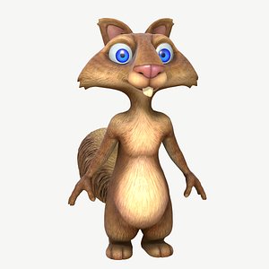 Cartoon Squirrel