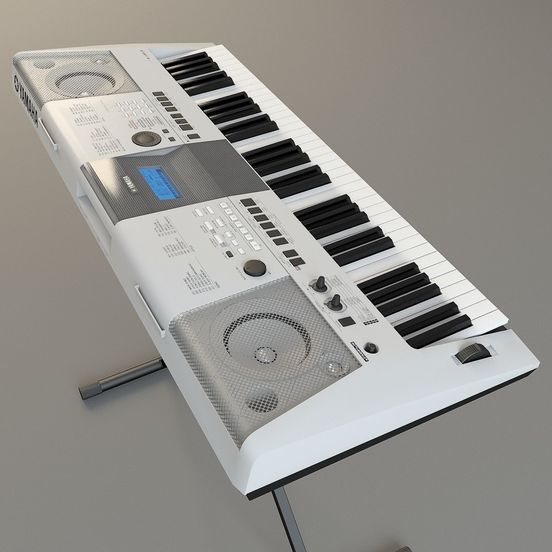 Synthesizer Yamaha Psr-e413 3d Max