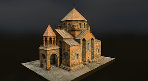 Saint Hripsime Church 3D
