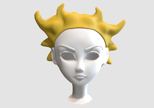 Messy Anime Hairstyle - 3D Model by nickianimations