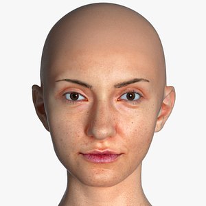 Real PBR Joy Human Head Neutral AU0