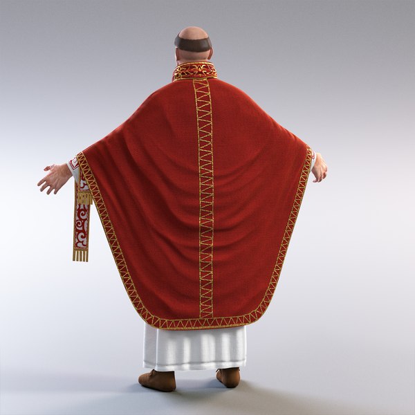 3d Medieval Priest