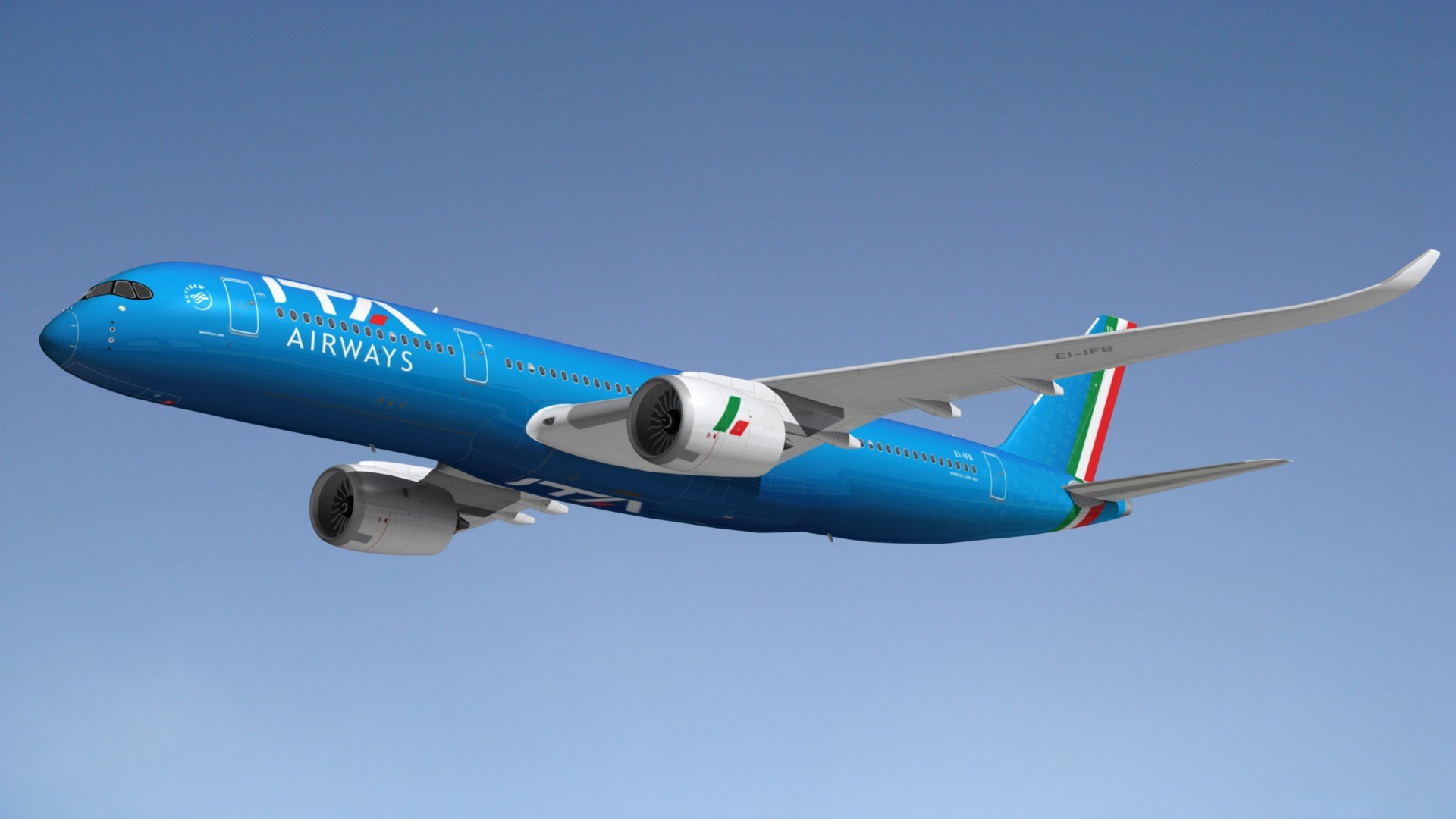 3D model Airbus A350 Ita Airways https://p.turbosquid.com/ts-thumb/ps/l7UB8F/Wz/a35itapr8/jpg/1651859621/1920x1080/fit_q87/625a88bc1d2fb0b1fc09b98ae316a526fda0e188/a35itapr8.jpg