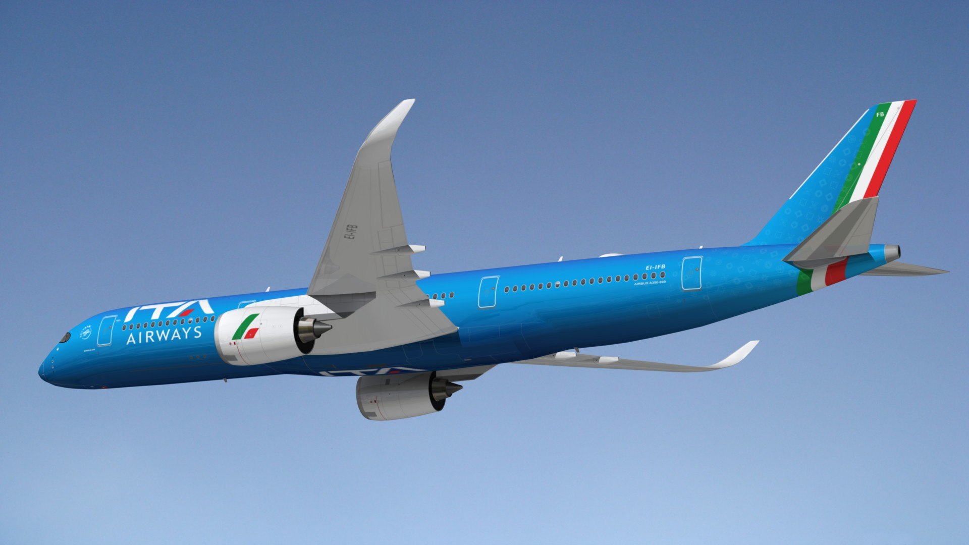 3D model Airbus A350 Ita Airways https://p.turbosquid.com/ts-thumb/ps/l7UB8F/aE/a35itapr9/jpg/1651859618/1920x1080/fit_q87/8bab3fb4ee8b975586f53fed6311210b26f2e86b/a35itapr9.jpg