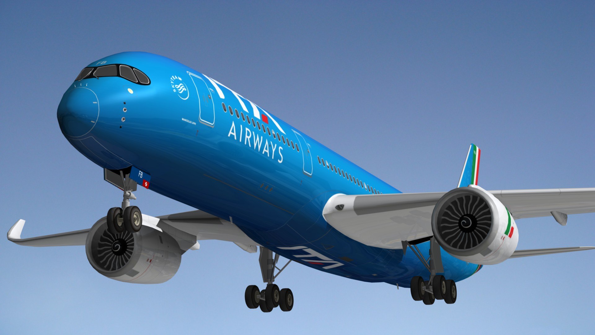 3D model Airbus A350 Ita Airways https://p.turbosquid.com/ts-thumb/ps/l7UB8F/bm/a35itapr5/jpg/1651859679/1920x1080/fit_q87/4293b4ead6a769d3a97546dcb66da92231c560f8/a35itapr5.jpg