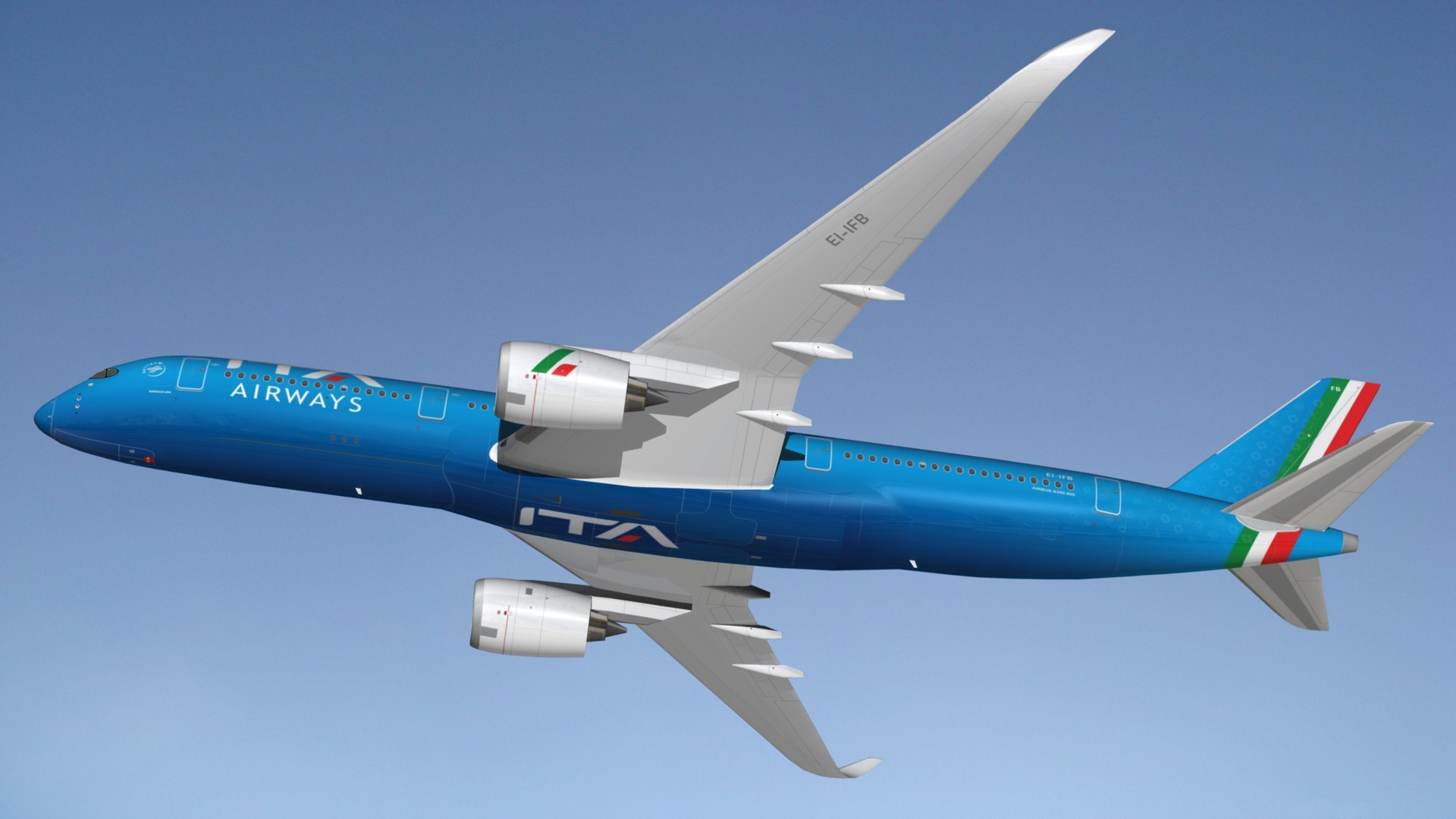 3D model Airbus A350 Ita Airways https://p.turbosquid.com/ts-thumb/ps/l7UB8F/eG/a35itapr7/jpg/1651859618/1920x1080/fit_q87/335db8d3449e820faa95566a730451f2ac031aef/a35itapr7.jpg