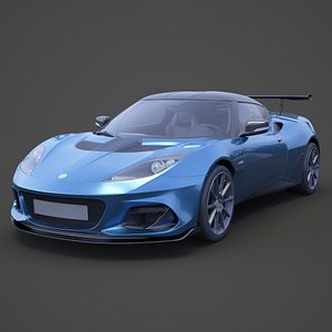 3D Lotus Evora GT 430 2018