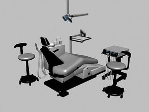 3d max dentist chair