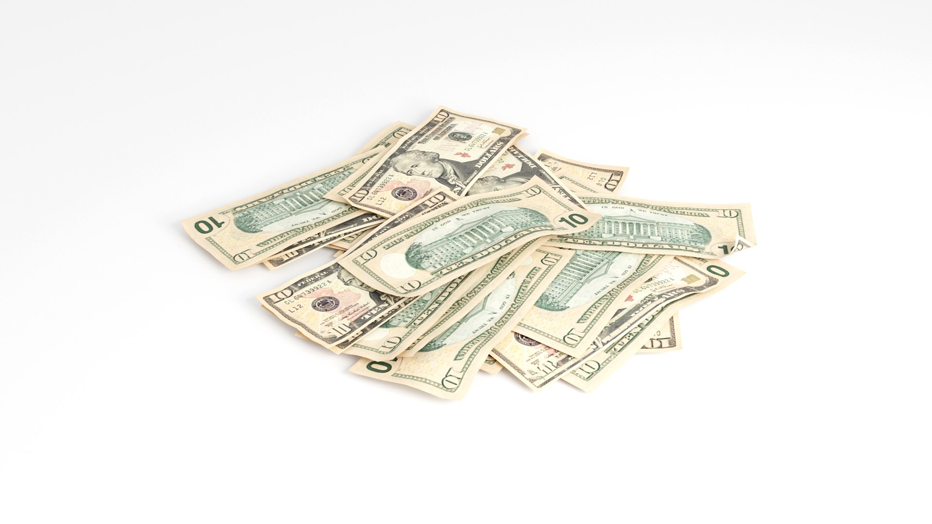 3D 10 dollars pile https://p.turbosquid.com/ts-thumb/pt/0YtMqT/49bnF6eH/10dollarspile_09/jpg/1609242563/1920x1080/fit_q87/4002e8df66e2a87fe18b59b8636db4806dbf725f/10dollarspile_09.jpg