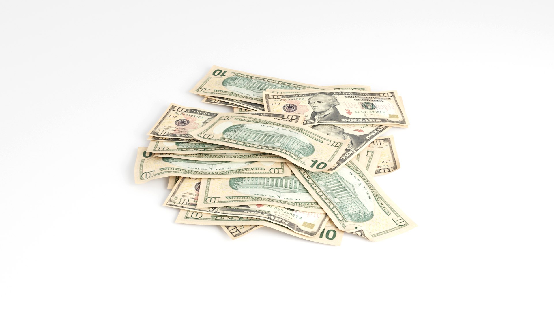 3D 10 dollars pile https://p.turbosquid.com/ts-thumb/pt/0YtMqT/7eqTnWnG/10dollarspile_07/jpg/1609242563/1920x1080/fit_q87/b19843ec8eb9851c12fb6a8a1f4f1598483b0c26/10dollarspile_07.jpg