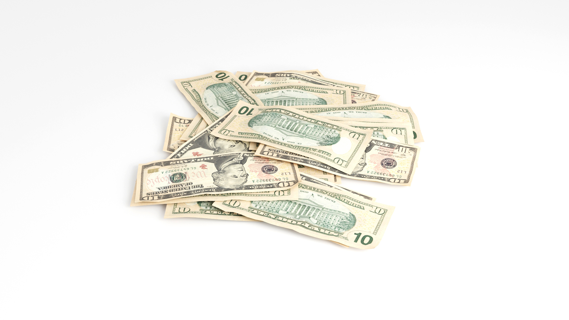 3D 10 dollars pile https://p.turbosquid.com/ts-thumb/pt/0YtMqT/wBl8JL3x/10dollarspile/jpg/1609242742/1920x1080/turn_fit_q99/0b135289fb1b902302ce106aedff12d33be34c1d/10dollarspile-1.jpg