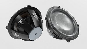 Speaker Woofer Focal - Blender 3d