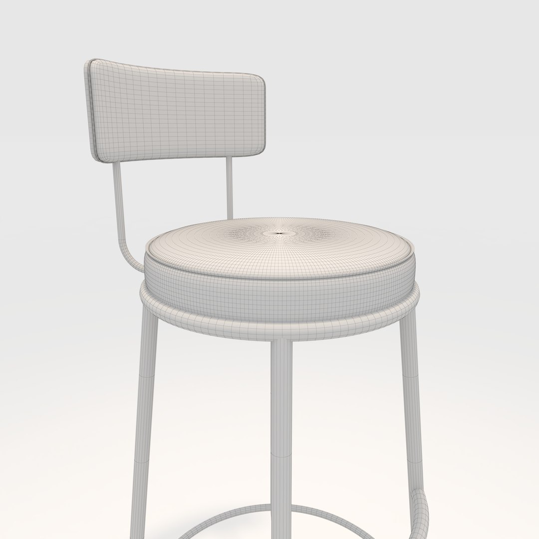 3D Bar Stool 44 - TurboSquid 2324711