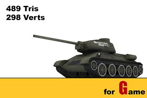3d max ww ii soviet tank