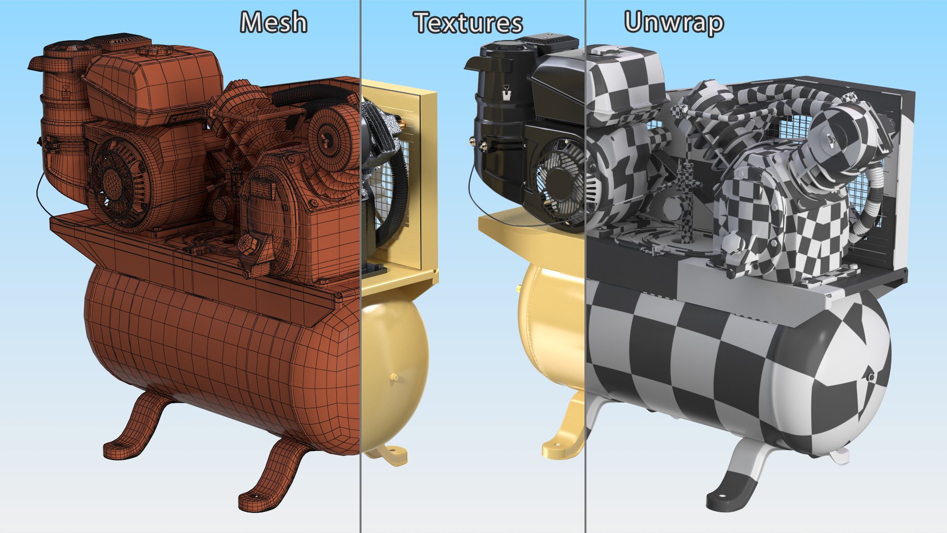 3D Diesel Piston Air Compressor https://p.turbosquid.com/ts-thumb/pt/6wrAoC/K3/dieselpistonaircompressor3dsmodel015/jpg/1698143933/1920x1080/fit_q87/84de027327119ef241d05c936f94817b7bd3cfee/dieselpistonaircompressor3dsmodel015.jpg