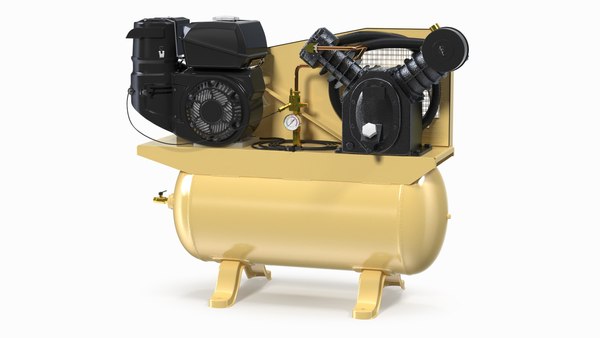modelo 3d Compresor de aire de pistón diésel - TurboSquid 2143294