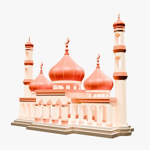 Mosque illustration design