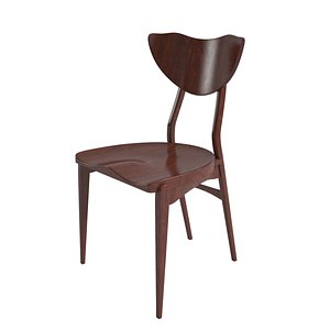 3d mahogany dining chair christensen