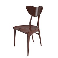 Mahogany Dining Chair by Christensen & Larsen