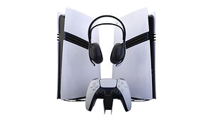 Sony Playstation 5 Pro  PULSE Elite   DualSense model