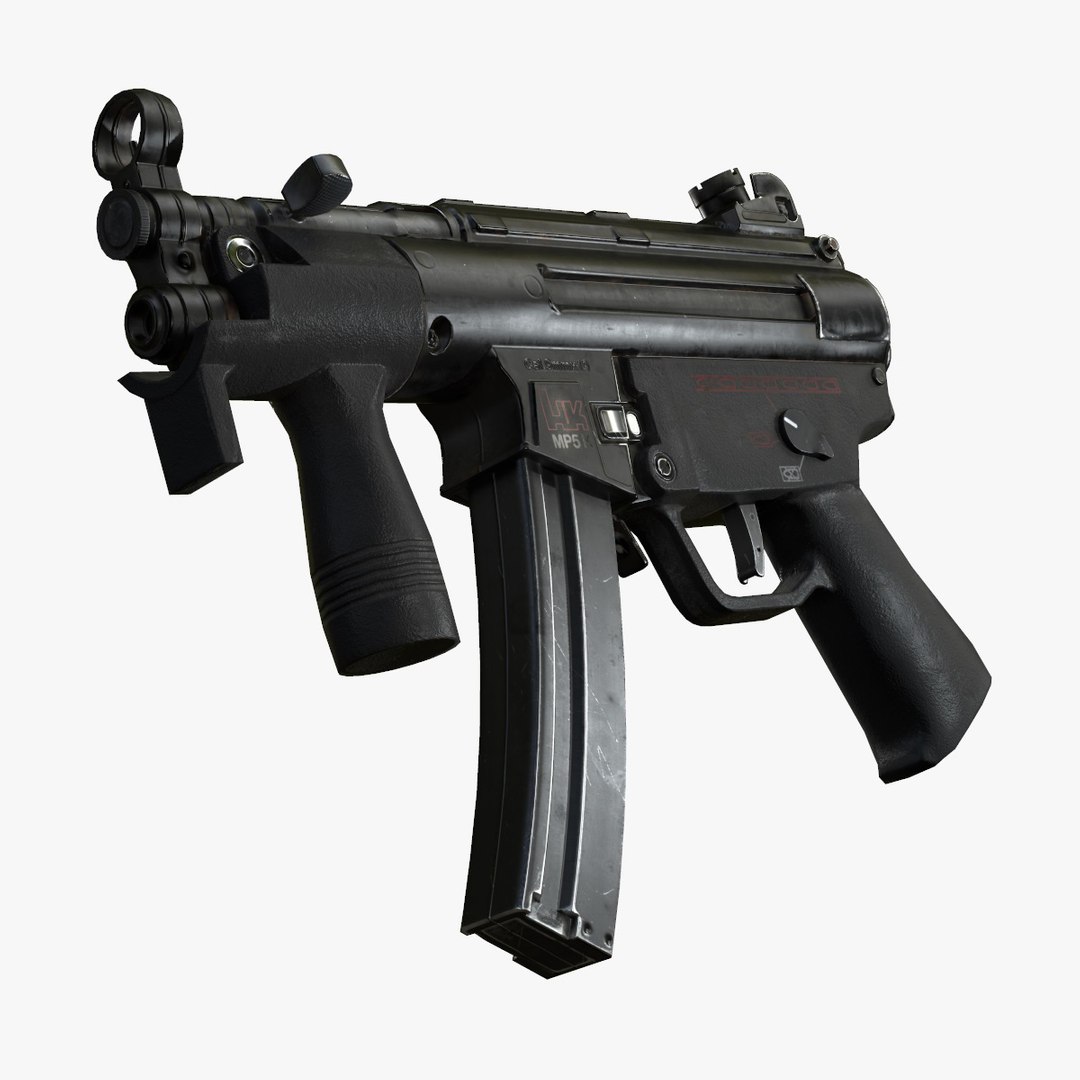 Mp5k Polys 3d Max