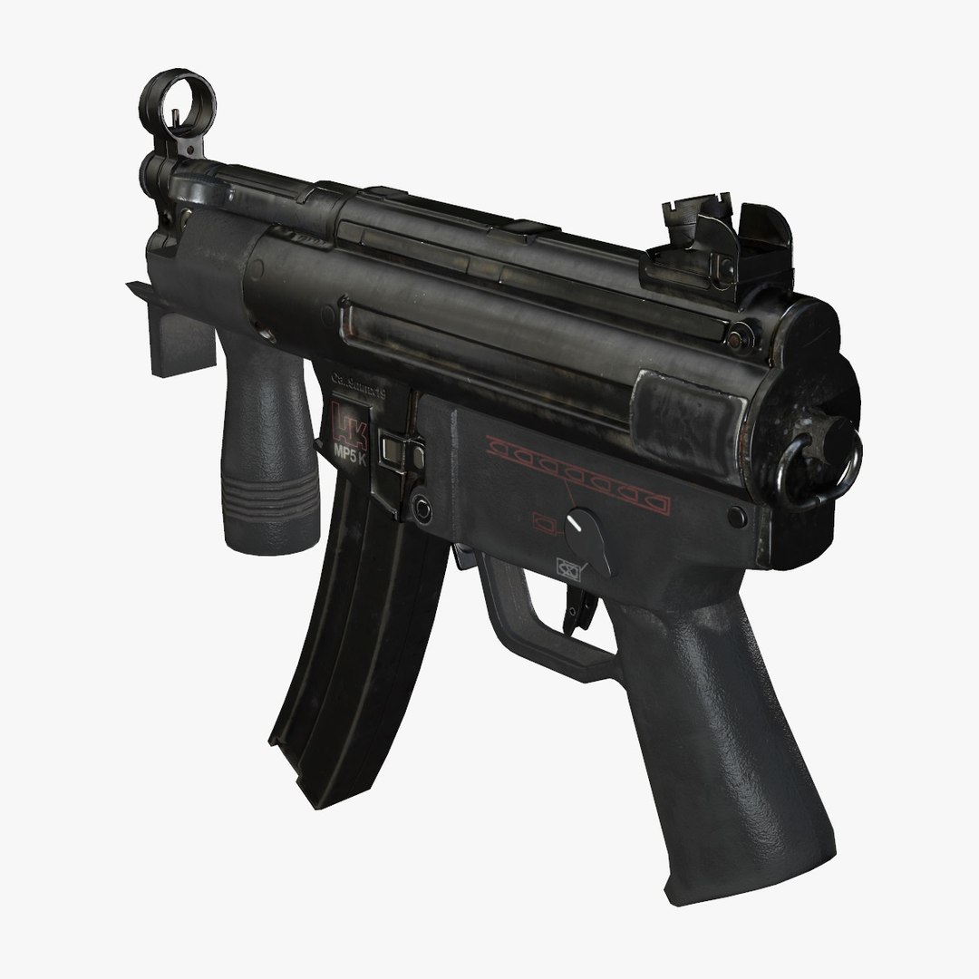Mp5k Polys 3d Max
