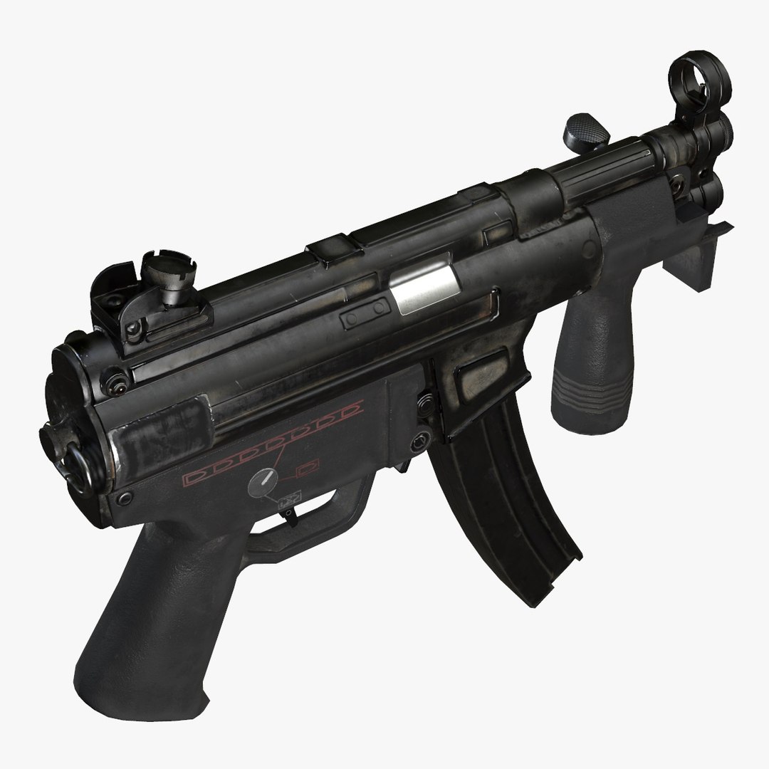 Mp5k Polys 3d Max