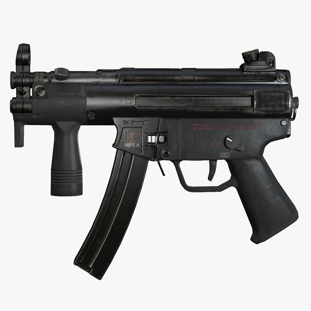 Mp5k Polys 3d Max