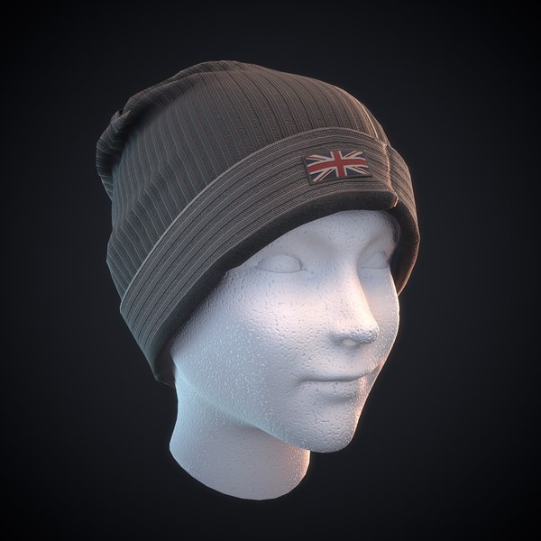 3D pbr ready head model