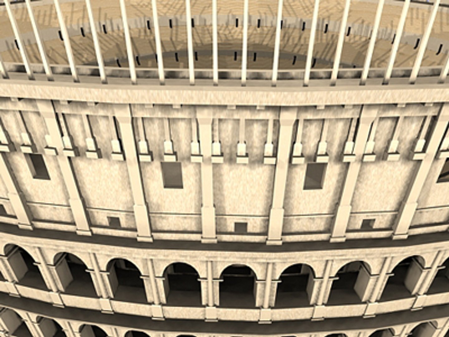 Roman Colosseum 3d Model