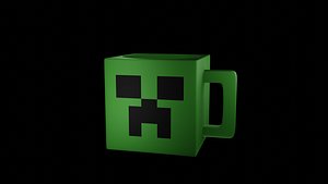 Minecraft - Realistic Creeper - Buy Royalty Free 3D model by