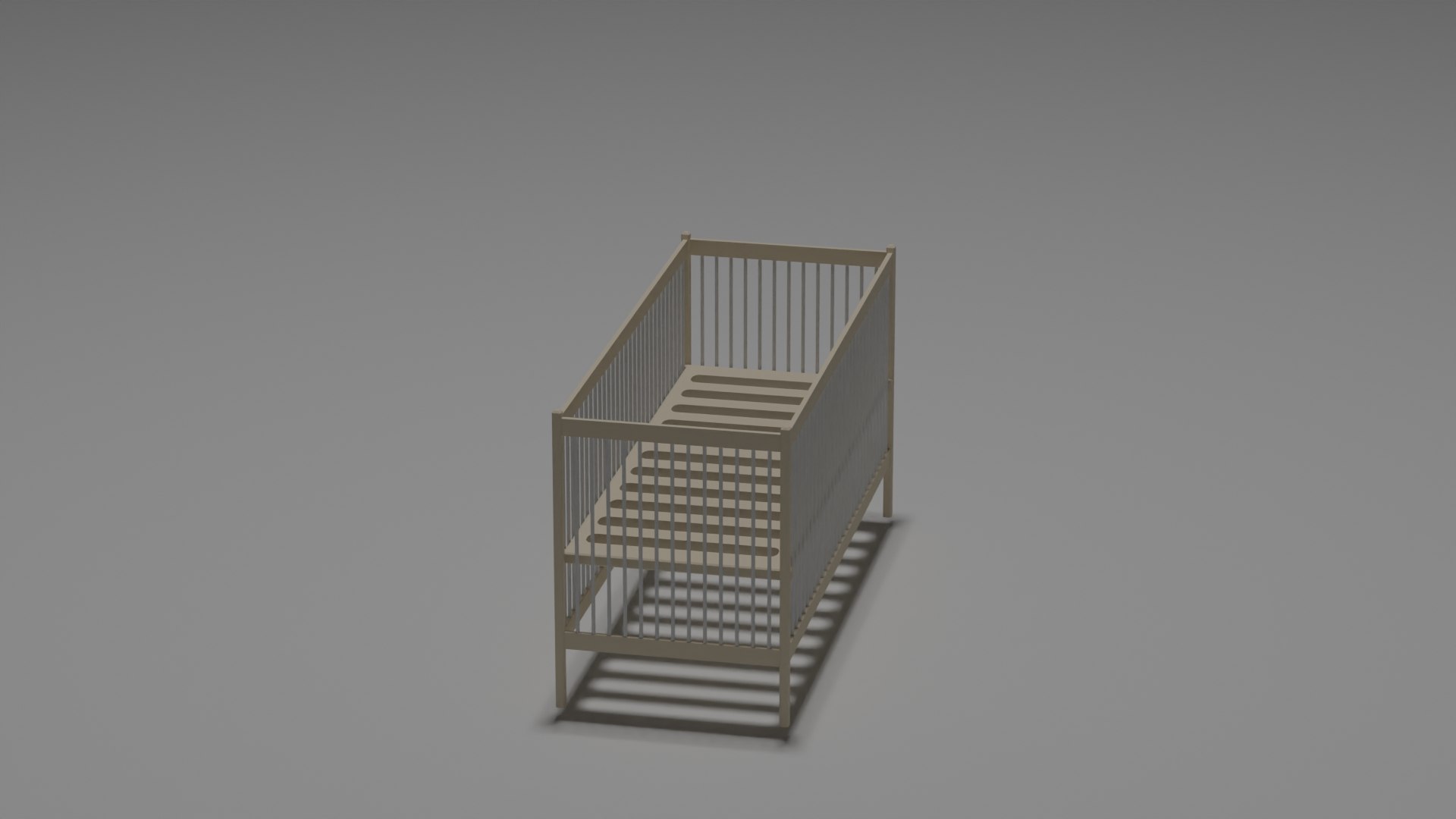 3D Cot model - TurboSquid 2153607