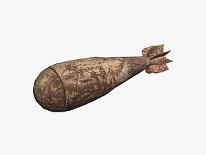 old bomb 3d model