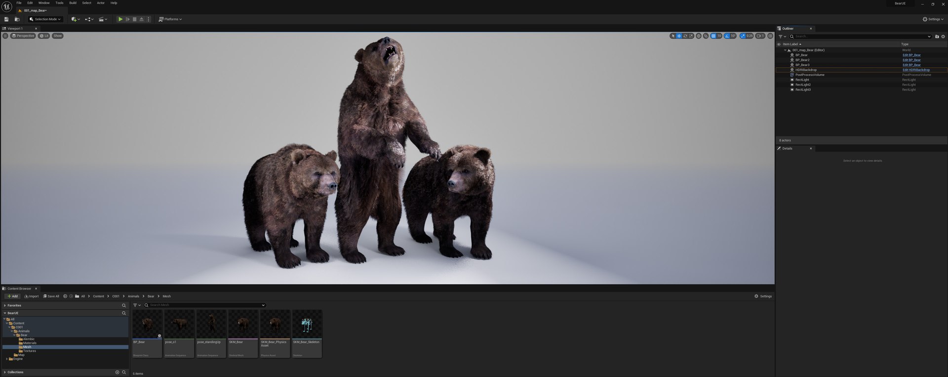Bear Rig UNREAL project plus Maya base rig 3D https://p.turbosquid.com/ts-thumb/pt/eZh40G/j0/22.12.2024_08.16.25_rec/jpg/1737260359/1920x1080/fit_q87/ffb7fe6c0550fa6fab12eee8b8906a0e8106f7c7/22.12.2024_08.16.25_rec.jpg