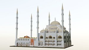 3D Mosque model