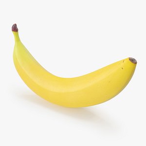 3d banana model