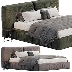 Fluff bed by Bonaldo