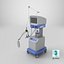 Anesthesia Machine 3D model