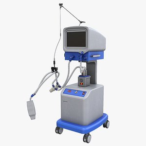 Anesthesia Machine 3D model