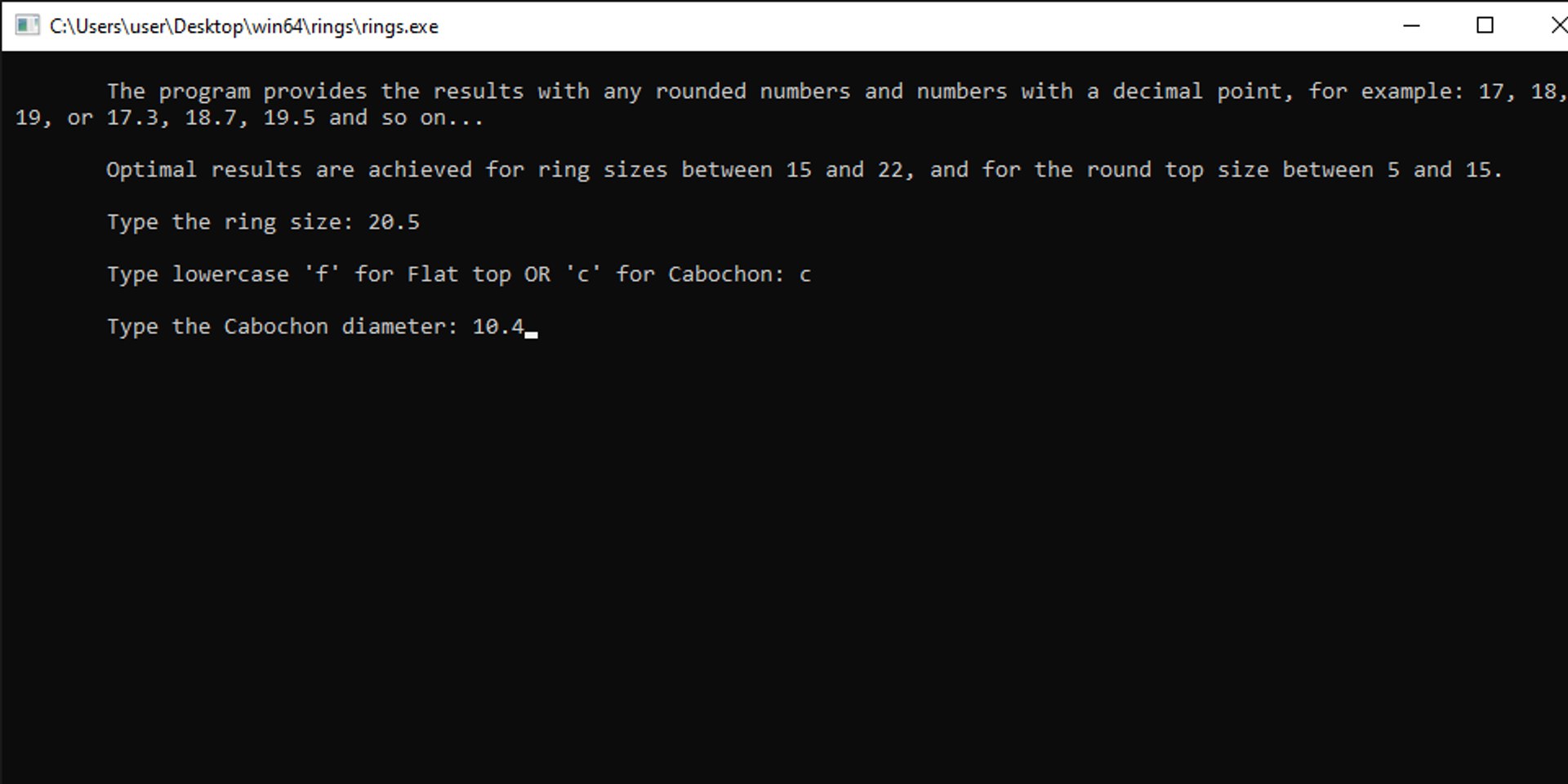Rings Maker Program based on Open CASCADE 3D modelling kernel 3D model ...