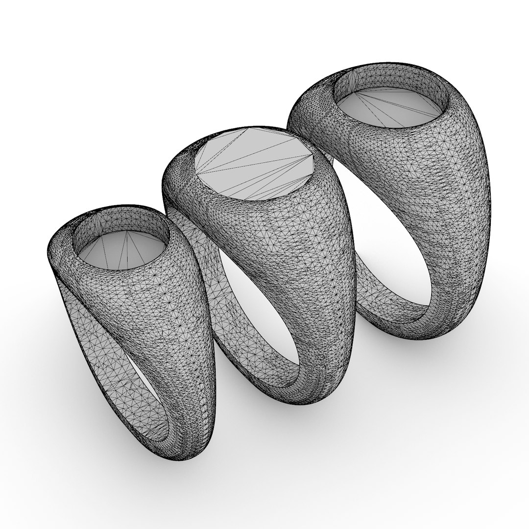 Rings Maker Program based on Open CASCADE 3D modelling kernel 3D model ...