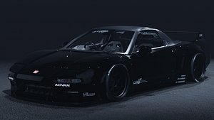 3D 2020 Honda NSX NA1 LB Works 3D Model  Japanese Icon Perfection