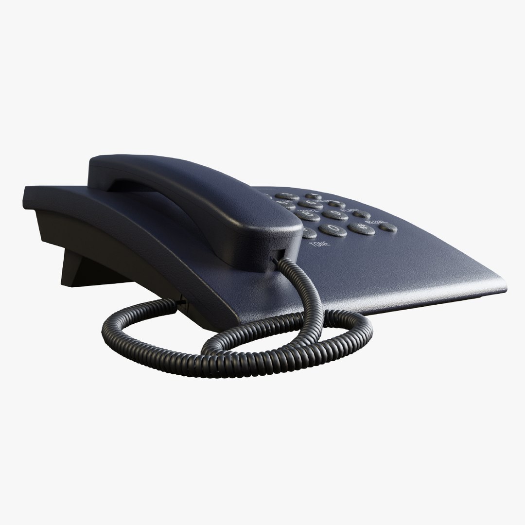 Office Telephone 3D Model - TurboSquid 1947489