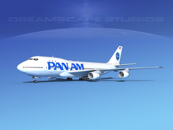 アメリカン航空 ボーイング747-100 （B747-100 パンアメリカン