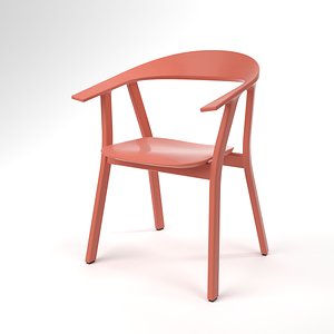 interior prostoria rhomb salmon 3D model