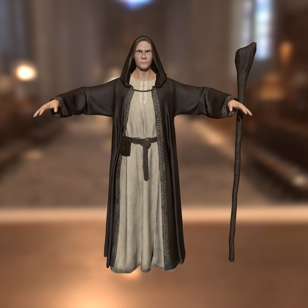 3d model dark wizard