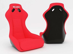 3d bucket seat recaro