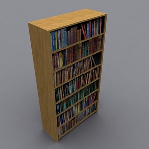 3ds book shelves