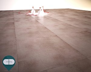 3d model floor interior set
