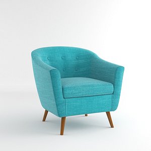 3d rockwell accent chair